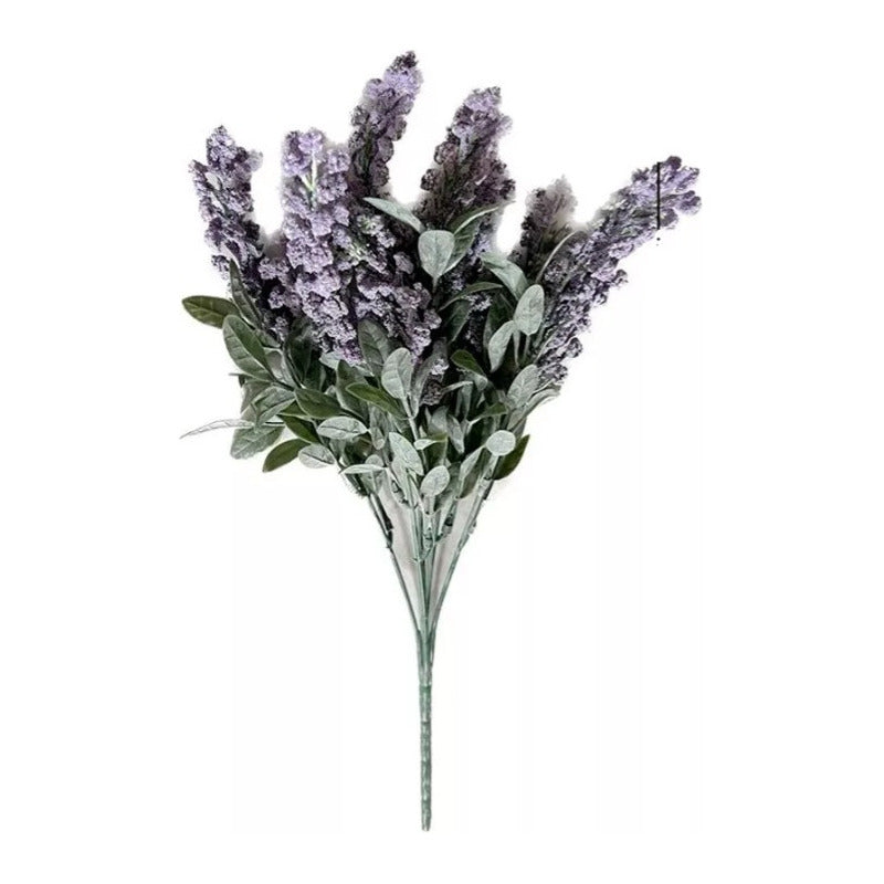 Flores Artificiales Lavanda Anticaida Lavanda 3d Artificial