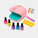 Kit Manicure Infantil Theck Con Secador 9 Piezas