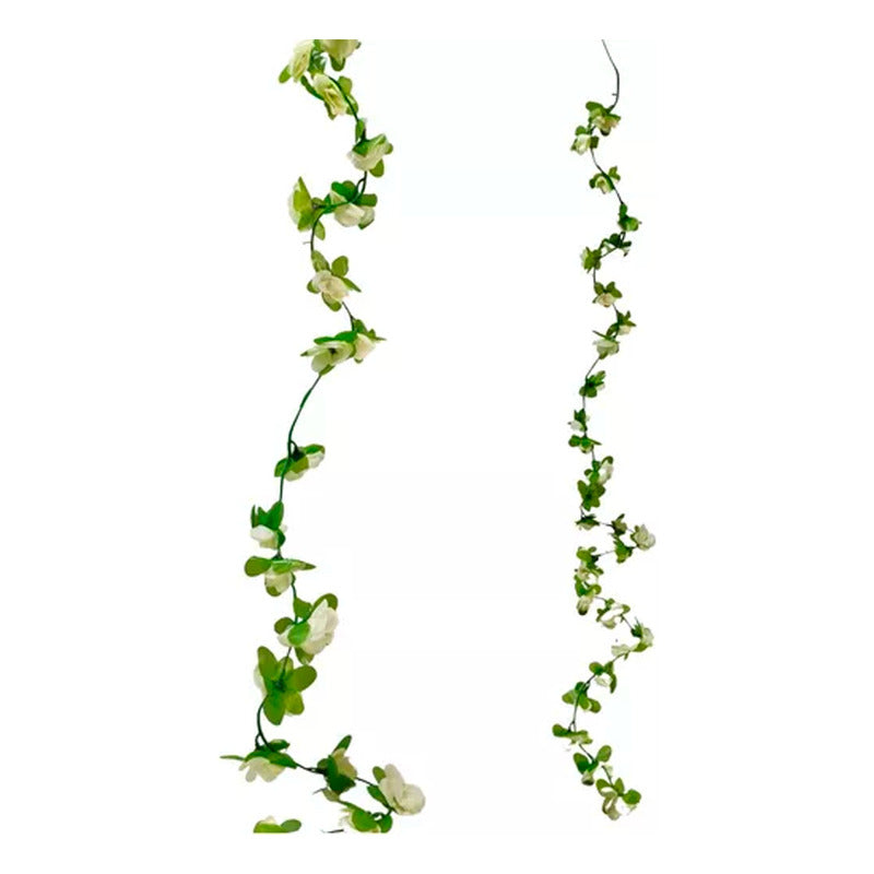 Rosas Artificiales Guirnalda Para Colgar Pack De 2