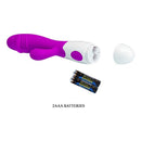 Vibrador Mujer Masajeador Juguetes Sexual Doble Penetracion Morado