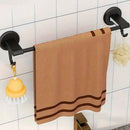 Colgador Para Puerta Toalla Cocina Baño Acero Baño-cocina Color Negro