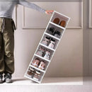 Cajas Organizadoras Zapatera De Tenis Plegables 6 Piezas Blanco