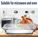 Bandeja Refractario De 2.2l Fuente De Vidrio Para Horno Transparente