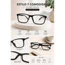 Lentes Anteojos Gafas D Lectura Unisex Óptico +1.00 Generico Negro
