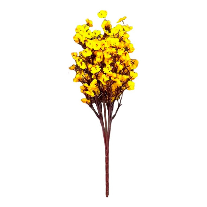 Flores Artificiales Gypsophila Decoración Hogar
