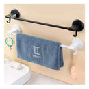 Colgador Para Puerta Toalla Cocina Baño Acero Baño-cocina Color Blanco
