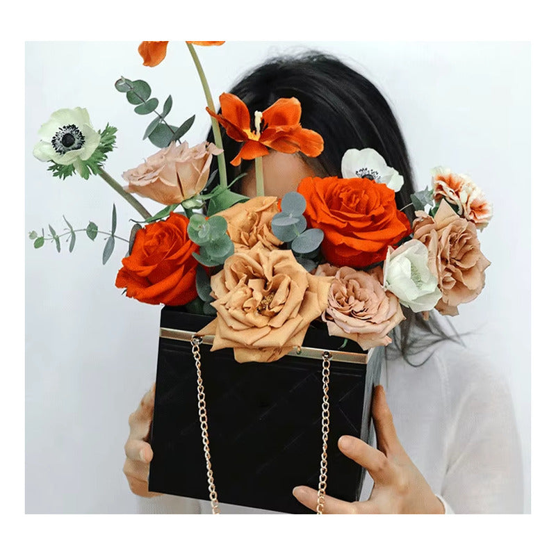 Bolsa Cesta Para Arreglos Florales, Bolsa, Ramos Flores Etc