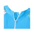 Traje De Baño Flotador Infantil Completo Para Verano Azul Talla L Estampado L: 90-100cm (12-15kg)