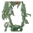 Enredadera Colgante Pino Artificial 1.80m Verde Para Decoración Interior Exterior