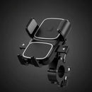 Soporte Celular Moto Bicicleta Ajustable Theck Negro