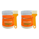X2 Tapagotera Sellador Impermeabilizante 300g Sellante Naranja