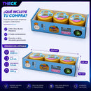 X3 Squishy Antiestrés Theck Brilla Oscuridad Color Sorpresa Azar/surtido
