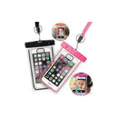 Funda Porta Celular Impermeable Protector Anti Agua Verano Surtidos Liso