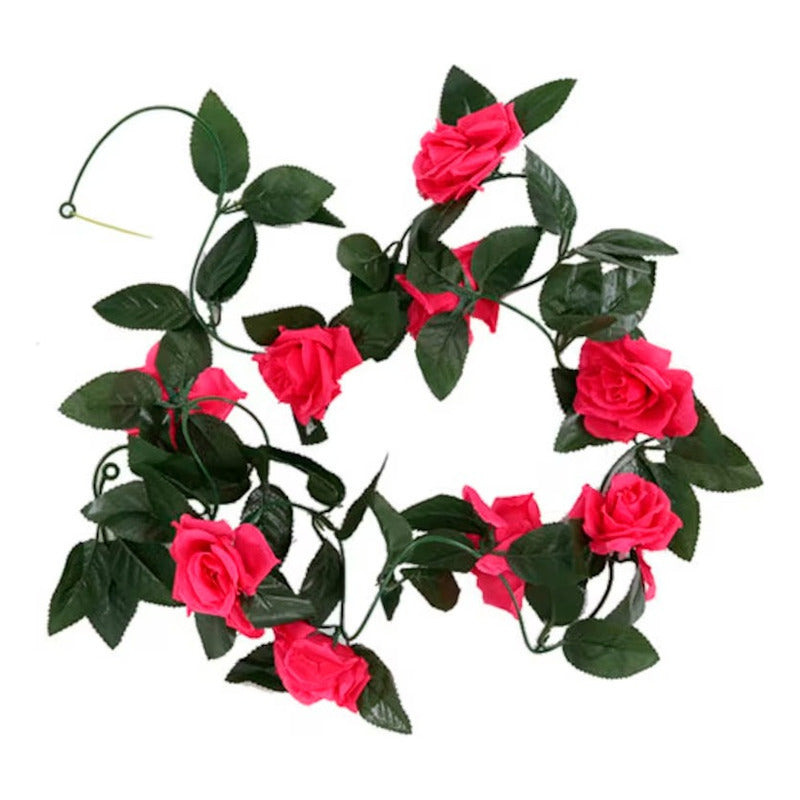 Enredaderas De Rosas Artificiales, Rosas Decoracion