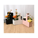 Pack De 10 Cajas D Regalo Kraft Dia De Las Madres Porta Vaso Rosado Porta Vasos Y Flores O Regalos
