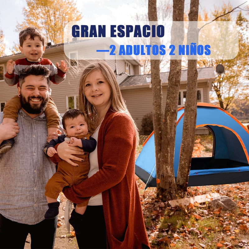 Carpa Iglú Thek Carpa Armado Automático + Bolso Azul