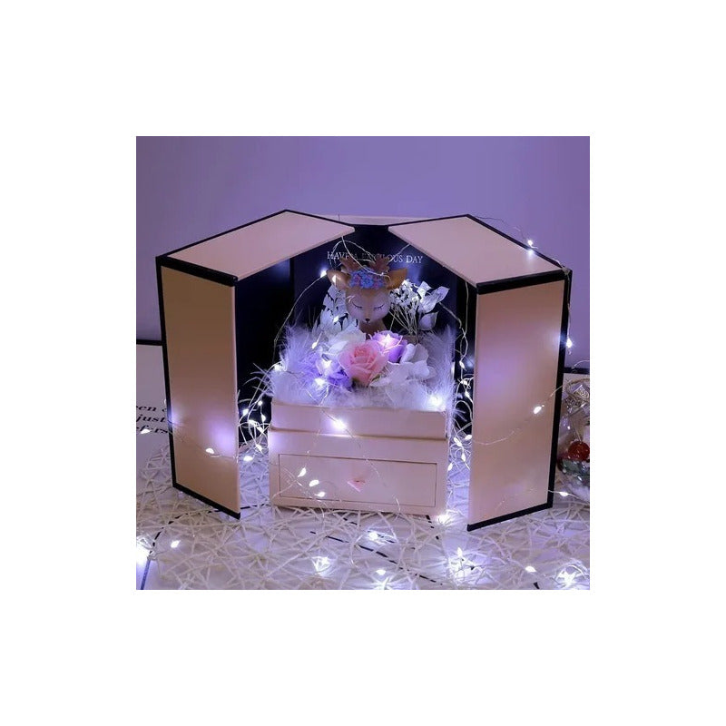 Luces Hada Corcho Alambre Micro Led Boda Decoración
