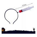 Pack De 6 Cintillos Surtidos Halloween Fiesta De Terror Negro