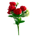 Peonías Artificiales Flor De Seda Ramo De Peonía Flores