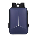 Mochila Escolar Antirrobo Thek Notebook 15-17 Pulgadas Usb Roja Rojo Liso