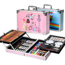Set De Arte 145 Piezas Con Maletín Metálico Infantil