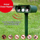 Repelente Ultrasónico De Animales Solar Repelente De Jardín Unico