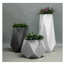 Macetero Moderno Wakeshome Diseño Ligero Minimalista Negro Hepxagonal