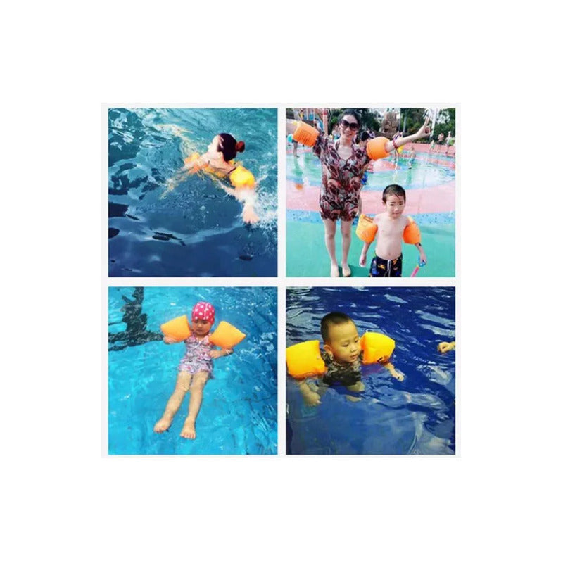 Flotador Manga De Aire Inflable Niños Natación Brazo Adulto