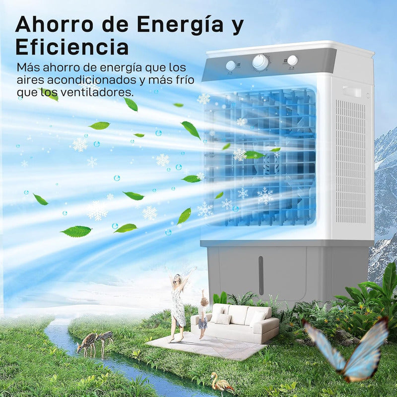 Enfriador Evaporativo De Aire Industrial 5500m2/h 40litros