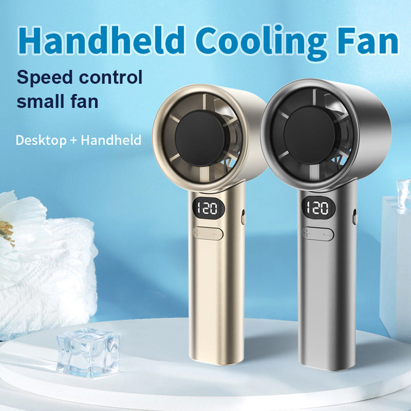 Ventilador De Mano Usb Pequeño Turbo Alta Velocidad Estudian