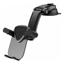 Soporte Celular Auto Ventosa Ajustable 360° Theck Negro