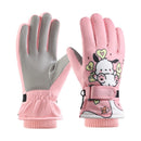 Guantes Deportivos Térmicos Polar Para Niños Nieve Invierno