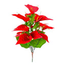 Ramo De Anturio Lirio Artificial Flores Color Rojo Gigante Rojo