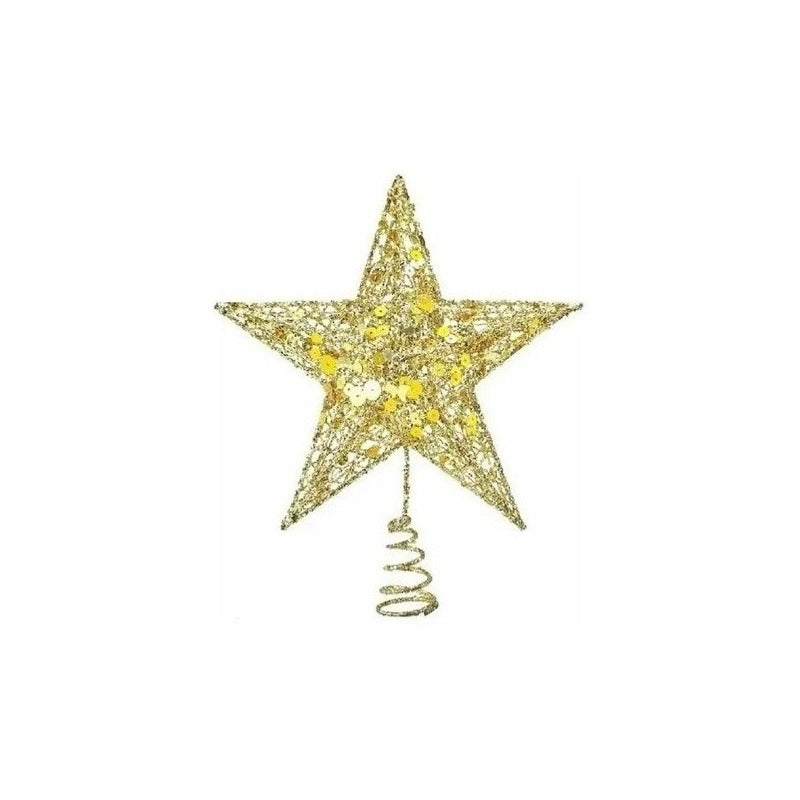 Adorno De Navidad Estrella Para Arbol De Navidad Decoración
