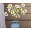 Flor Crisantemo Margarita Manzanilla Artificial Vara Tallo