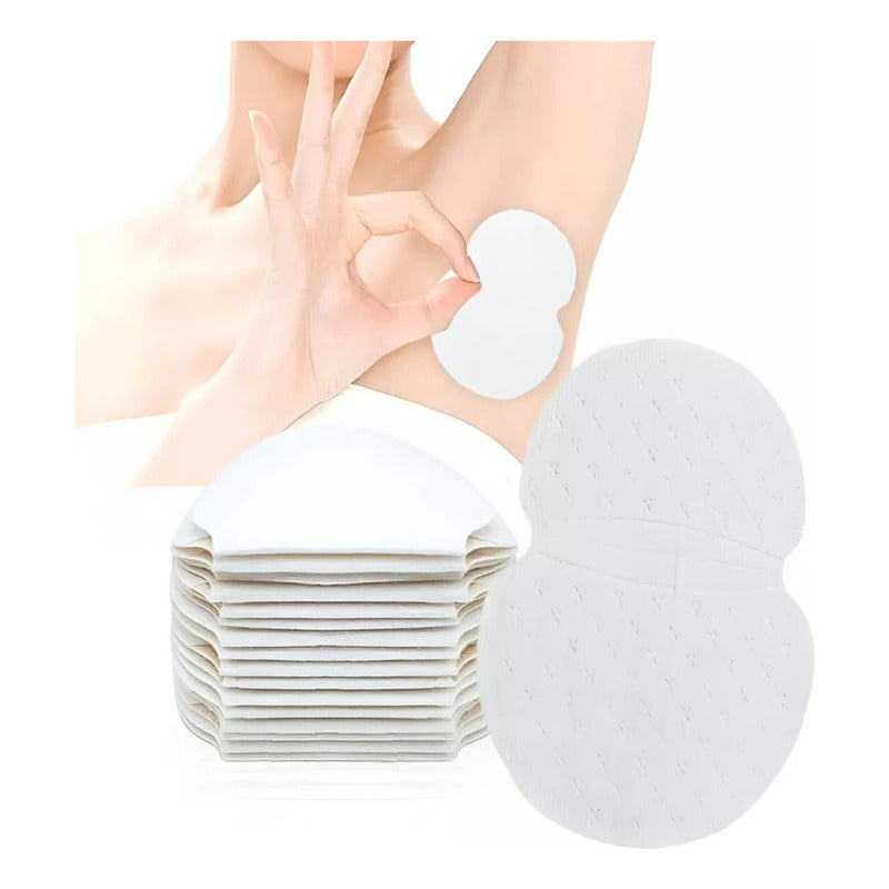 50 Parches Protectores Piel Antitranspirantes Axilas Poleras