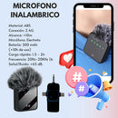 Microfono De Solapa Inalambrico Para iPhone Android C Y Pc N