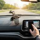 Soporte Celular Auto Ventosa Ajustable 360° Theck Negro