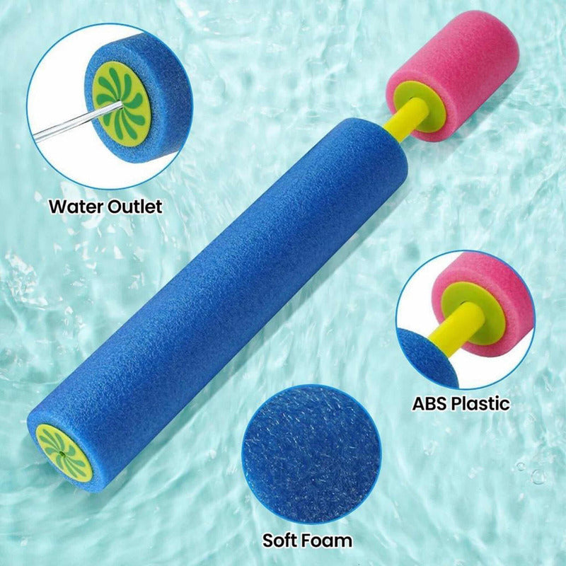 Pistola Juguete Lanza Agua Espuma Verano Piscina 30 Cm