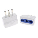 Pack 20 Adaptadores Enchufe 10/16 Amper 250v Blanco