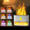 Humidificador Difusor De Aroma Efecto Flama Piedra Sal