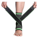 Tobillera Deportiva De Compresión Ajustable Deportiva 1und Negro