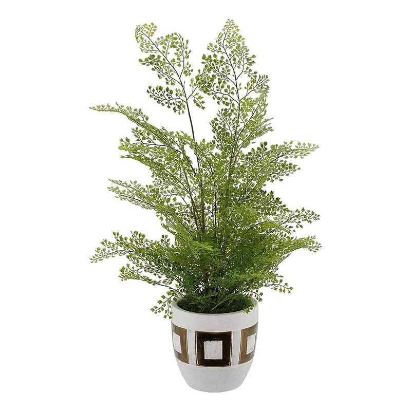 Flor Helecho Adiantum Artificial Helecho Exotico Chileno