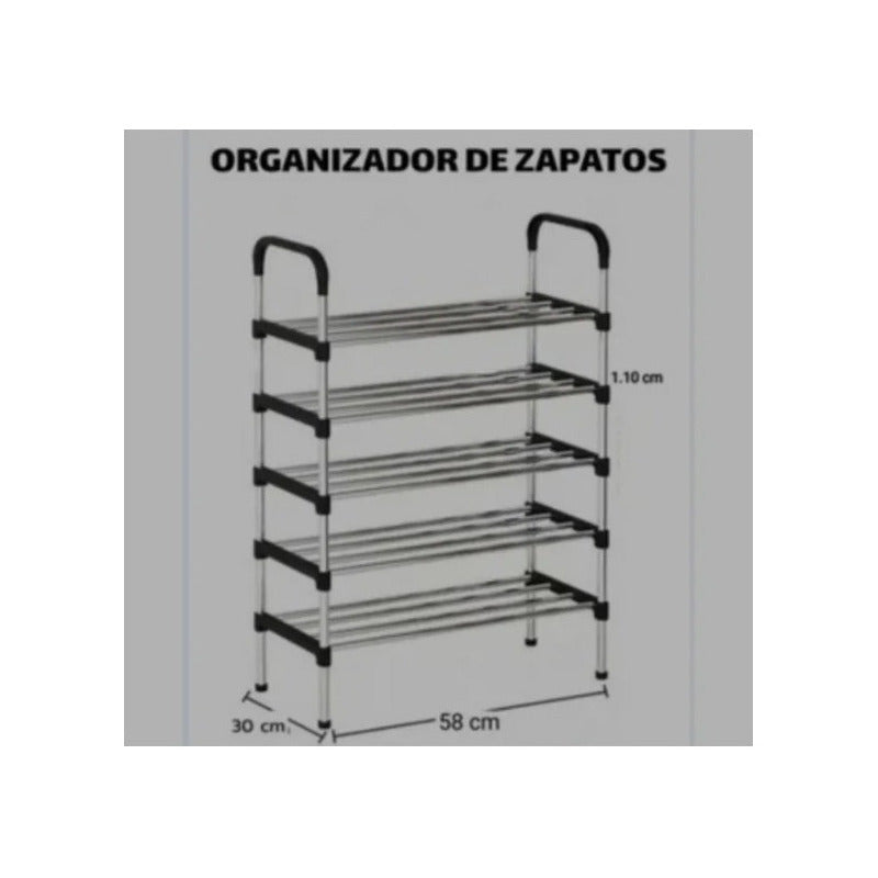Zapatero 6 Niveles Organizador De Zapatos Estante Shoe Rack
