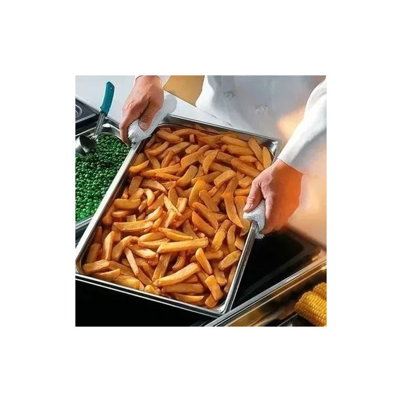 Deposito Gastronomico Con Tapa 26,5x16,5x6cm 1/4x6.5cm