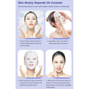 Máscara Facial Led 7 Colores Terapia Lumínica Rejuvenecedora