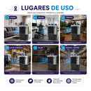 Enfriador De Aire Theck 100l 480w Con Control Remoto Blanco