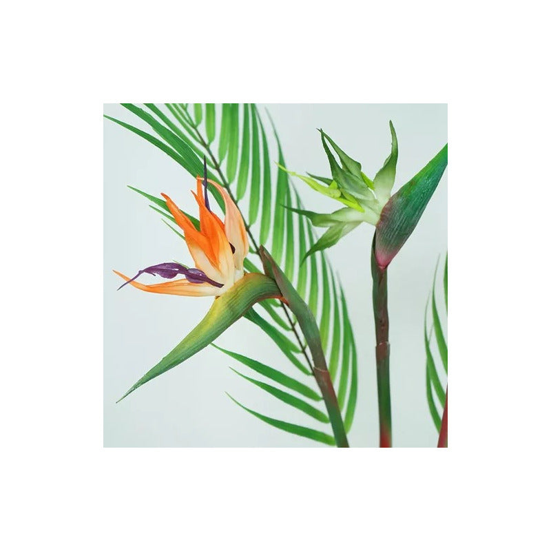Flor De Ave Del Paraíso Artificial Flor De Pajaro Ave