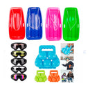 Trineos De Nieve + Molde De Bola De Nieve + Lentes De Nieve