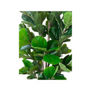 Ficus Planta Artificial Flor Arbusto De Interior Arbol 150m Verde Oscuro